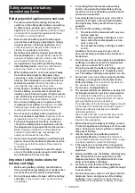 Предварительный просмотр 7 страницы Makita KT001G Instruction Manual