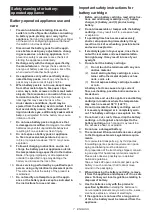 Предварительный просмотр 7 страницы Makita KT001GZ Instruction Manual