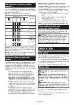 Preview for 9 page of Makita KT001GZ Instruction Manual