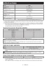 Preview for 14 page of Makita KT001GZ Instruction Manual