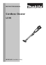 Preview for 1 page of Makita LC06ZW Instruction Manual