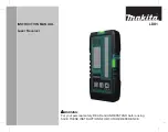 Предварительный просмотр 1 страницы Makita LDX1 Instruction Manual