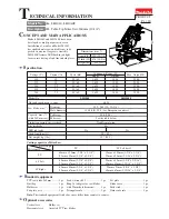 Makita LH1040 Technical Information предпросмотр