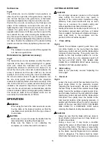 Preview for 14 page of Makita LH1201FL Instruction Manual