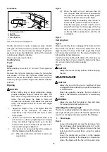 Preview for 16 page of Makita LH1201FL Instruction Manual