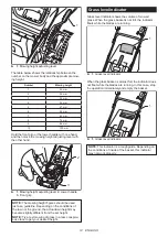 Preview for 14 page of Makita LM001CX3 Instruction Manual