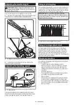 Preview for 15 page of Makita LM001CX3 Instruction Manual