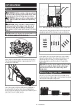 Preview for 16 page of Makita LM001CX3 Instruction Manual