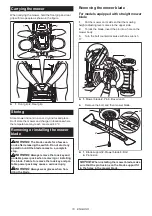 Preview for 18 page of Makita LM001CX3 Instruction Manual