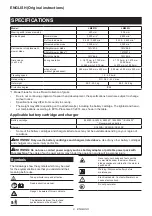 Preview for 9 page of Makita LM001G Instruction Manual