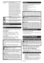 Preview for 10 page of Makita LM001G Instruction Manual