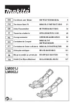 Preview for 1 page of Makita LM001J Instruction Manual