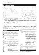 Preview for 9 page of Makita LM001J Instruction Manual