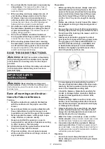 Preview for 11 page of Makita LM001J Instruction Manual