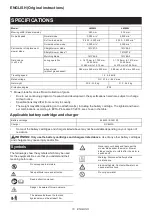 Preview for 10 page of Makita LM003J Instruction Manual