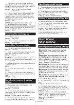 Preview for 16 page of Makita LM003J Instruction Manual