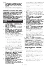 Preview for 113 page of Makita LM003J Instruction Manual