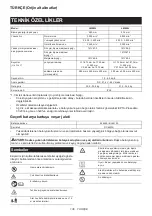 Preview for 136 page of Makita LM003J Instruction Manual