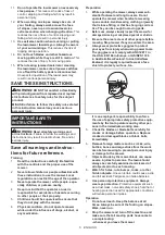 Предварительный просмотр 5 страницы Makita LM004G Instruction Manual