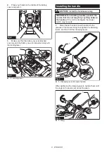 Предварительный просмотр 9 страницы Makita LM004G Instruction Manual