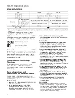 Preview for 2 page of Makita LM2350 Instruction Manual