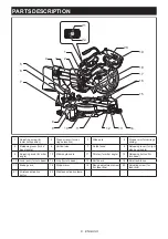 Предварительный просмотр 8 страницы Makita LS001G Instruction Manual