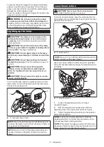 Предварительный просмотр 17 страницы Makita LS001G Instruction Manual