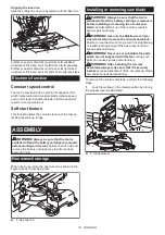 Предварительный просмотр 18 страницы Makita LS001G Instruction Manual