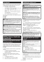 Предварительный просмотр 30 страницы Makita LS002GZ01 Instruction Manual