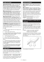 Предварительный просмотр 57 страницы Makita LS003G Instruction Manual