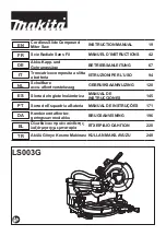 Предварительный просмотр 1 страницы Makita LS003GZ01 Instruction Manual