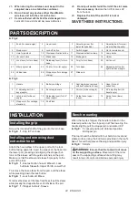 Preview for 24 page of Makita LS004G Instruction Manual