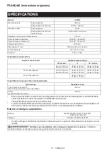 Preview for 41 page of Makita LS004G Instruction Manual