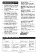 Предварительный просмотр 46 страницы Makita LS004G Instruction Manual