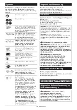 Предварительный просмотр 66 страницы Makita LS004G Instruction Manual