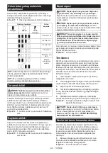 Предварительный просмотр 241 страницы Makita LS004G Instruction Manual