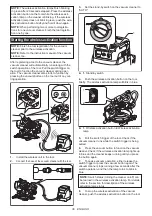 Preview for 36 page of Makita LS004GD201 Instruction Manual