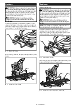 Предварительный просмотр 27 страницы Makita LS004GZ Instruction Manual