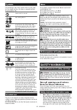 Предварительный просмотр 20 страницы Makita LS004GZ01 Instruction Manual