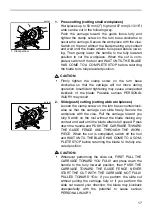 Preview for 17 page of Makita LS0711Z Instruction Manual