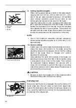 Preview for 24 page of Makita LS0711Z Instruction Manual