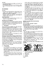 Предварительный просмотр 76 страницы Makita LS0714L Instruction Manual