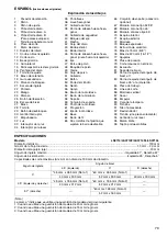 Preview for 79 page of Makita LS0714L Instruction Manual