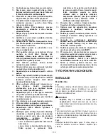 Предварительный просмотр 112 страницы Makita LS0815FL Instruction Manual