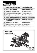 Makita LS0815FLN Instruction Manual предпросмотр