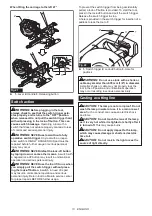 Preview for 13 page of Makita LS0816F Instruction Manual