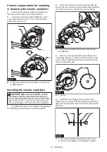 Предварительный просмотр 15 страницы Makita LS0816F Instruction Manual