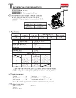 Предварительный просмотр 1 страницы Makita LS1011N Technical Information