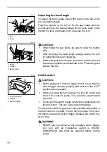 Preview for 10 page of Makita LS1011N User Manual