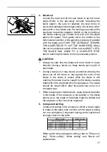 Предварительный просмотр 17 страницы Makita LS1011N User Manual